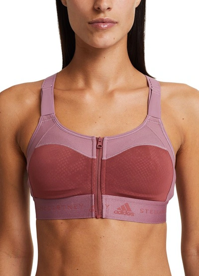 Shop Adidas By Stella Mccartney Mastectomy Bra In Orange