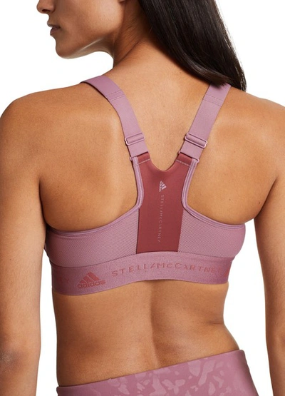 Shop Adidas By Stella Mccartney Mastectomy Bra In Orange