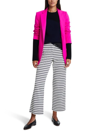 Shop Maison Rabih Kayrouz Jacket In Shocking Pink