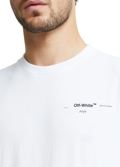 Shop Off-white 'rainbow Arrows' T-shirt In White/multicolor