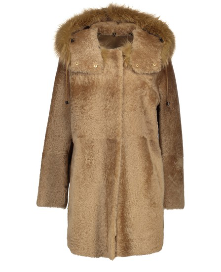 Yves Salomon Reversible Fur Parka In Beige | ModeSens