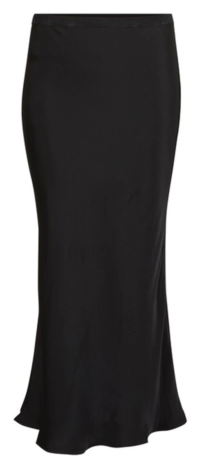 Shop Anine Bing Midi Skirt In Black