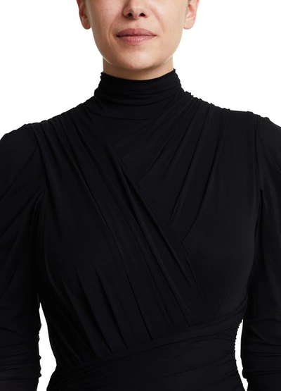 Shop Isabel Marant Jisola Dress In Black