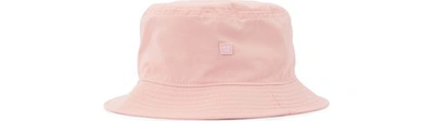 Shop Acne Studios Bucket Hat In Blush Pink