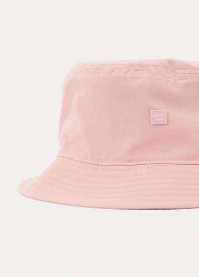 Shop Acne Studios Bucket Hat In Blush Pink