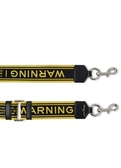 Shop Marc Jacobs Schoulder Strap In Yellow-multi