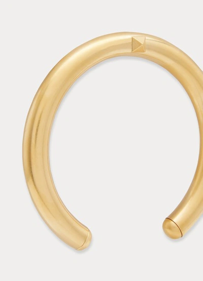 Shop Valentino Garavani Marrakech Earrings In Antique Gold
