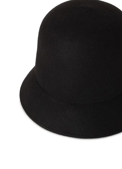 Shop Nina Ricci Felt Hat In Black