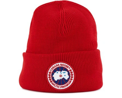Shop Canada Goose Arctic Hat In Red