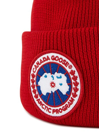 Shop Canada Goose Arctic Hat In Red