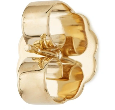 Shop Marc Jacobs The Large Post" Earrings" In Gold