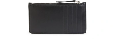 Shop Maison Margiela Logo Pouch In Black