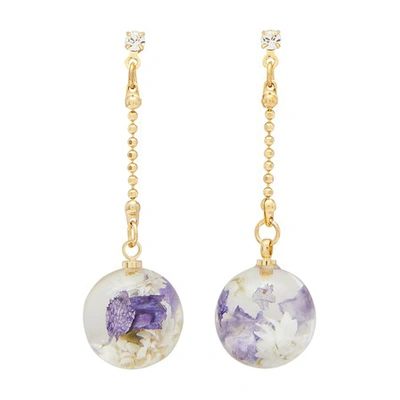 Shop Anrealage Acrylic Flower Earrings