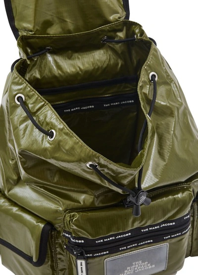 Shop Marc Jacobs The Ripstop Backpack In Olive