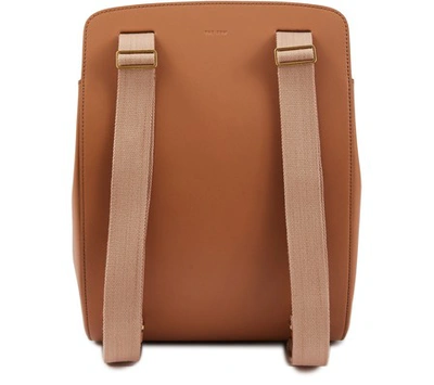 Shop The Row Moulded Rucksack In Dark Salmon Ang