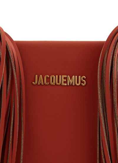 Shop Jacquemus Le A4 Shoulder Bag In Orange