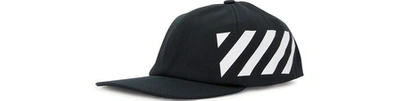 Shop Off-white Diag Cap In Black