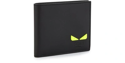 Shop Fendi I See You Wallet In Nero