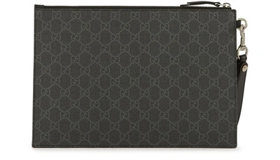 Shop Gucci Gg Kingsnake Tablet Cover In Black
