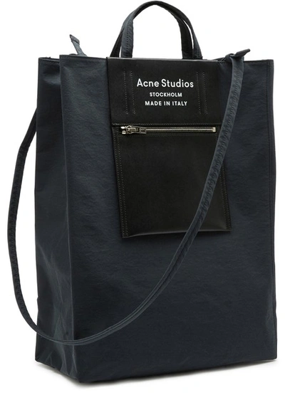 Shop Acne Studios Tote Bag In Black-black