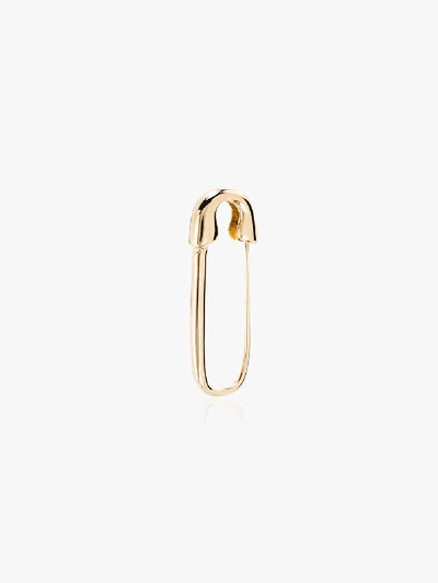 Shop Anita Ko 18k Yellow Gold Safety Pin Earring