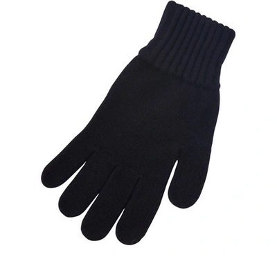 Shop Apc Tim Gloves In Iak Dark Navy
