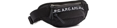 Shop Apc Lucille Bum Bag In Lzz Noir