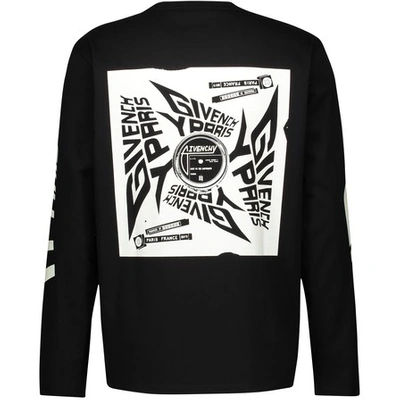 Shop Givenchy T-shirt With Long Sleeves In Black
