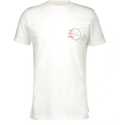 Shop Bleu De Paname Mc Expedition T-shirt In Blanc