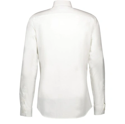 Shop Burberry Aboyd Slim Shirt In White