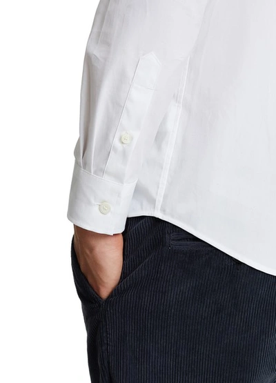 Shop Burberry Aboyd Slim Shirt In White