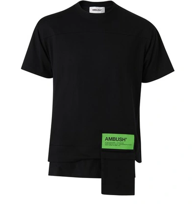 Shop Ambush Waist Pocket T-shirt In Black