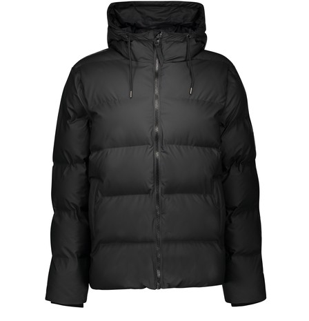 Rains Puffer Jacket In Black | ModeSens