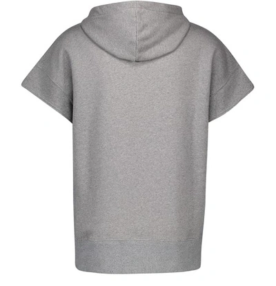 Shop Givenchy Sleeveless Sweatshirt In Light Grey