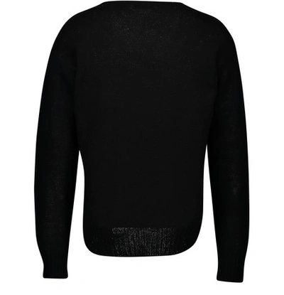 Shop Prada Wool Jumper In Black