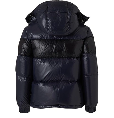 Shop Moncler Gary Winter Jacket In Navy