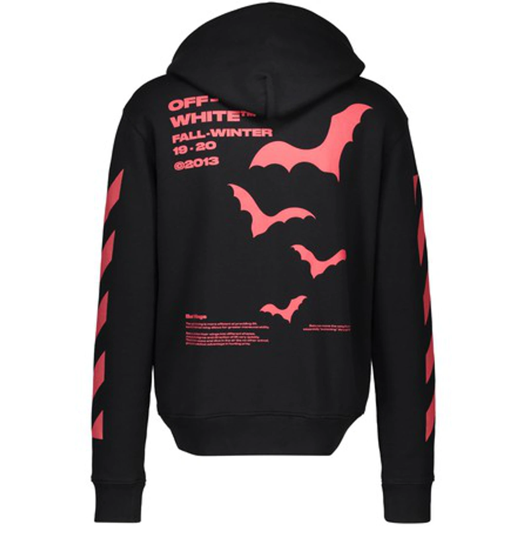 Off white bat hoodie hotsell