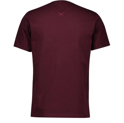 Shop Kenzo Landscape T-shirt In Bordeaux