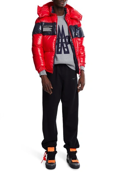 Shop Moncler Gary Winter Jacket In Red