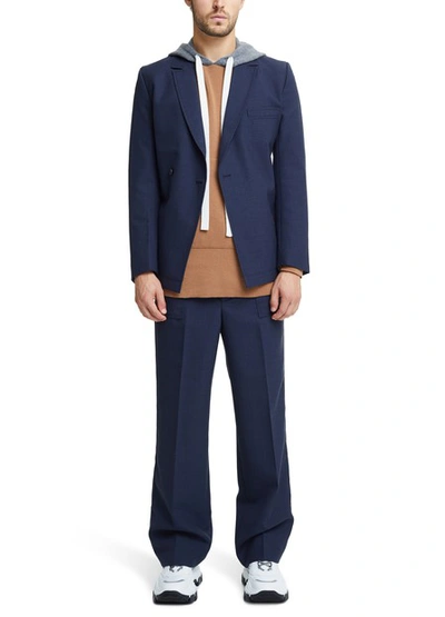 Shop Jacquemus Moulin Jacket In Navy