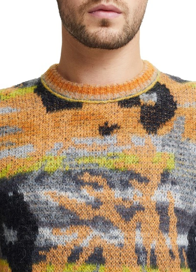 Shop Roberto Collina Jacquard Sweater. In Yellow