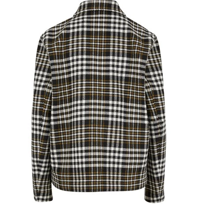 Shop Ami Alexandre Mattiussi New Wool Zipped Jacket In Multicolore