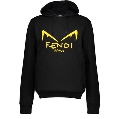 Shop Fendi Diabolic Sweatshirt In Black