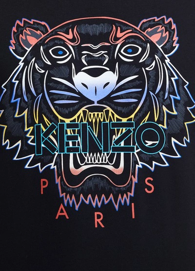 Shop Kenzo Tiger T-shirt In Black