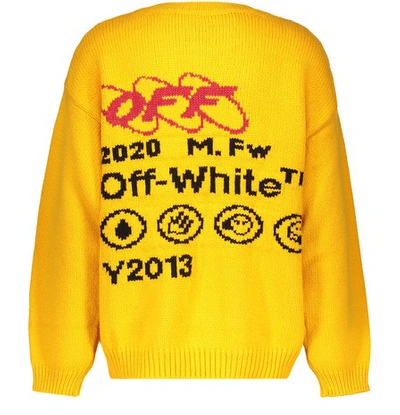Shop Off-white Industrial Y013 Jumper In Yellow