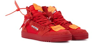 Shop Off-white Off Court Trainers In Red