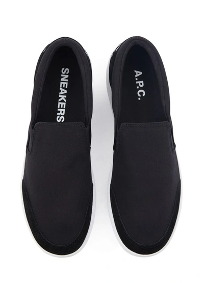 Shop Apc Cole Slip Ons In Aab Blanc