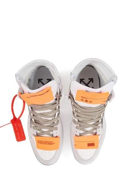 Shop Off-white Off Court Trainers In White Iridescente