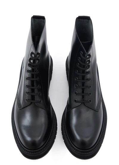 Shop Adieu Type 129 Laced Boots In Black