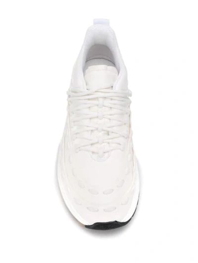 Shop Bottega Veneta Low-top Sneakers In White